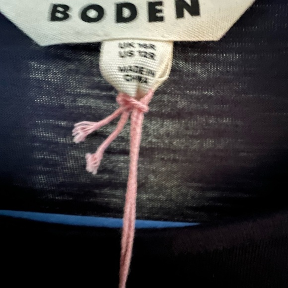 Boden Size 12 Tiered Maxi w Pockets. New w tags. Navy - Picture 9 of 9